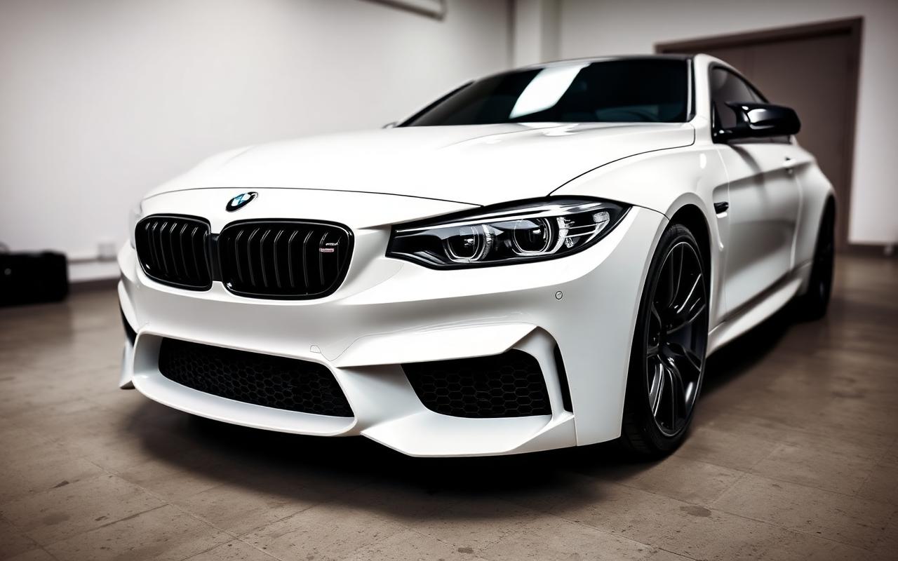 BMW M4 voor wrapping